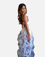 Tyylikäs maxi-mekko morsiusvieraalle - Naisten muoti-Mekot-EmiyoSuomi