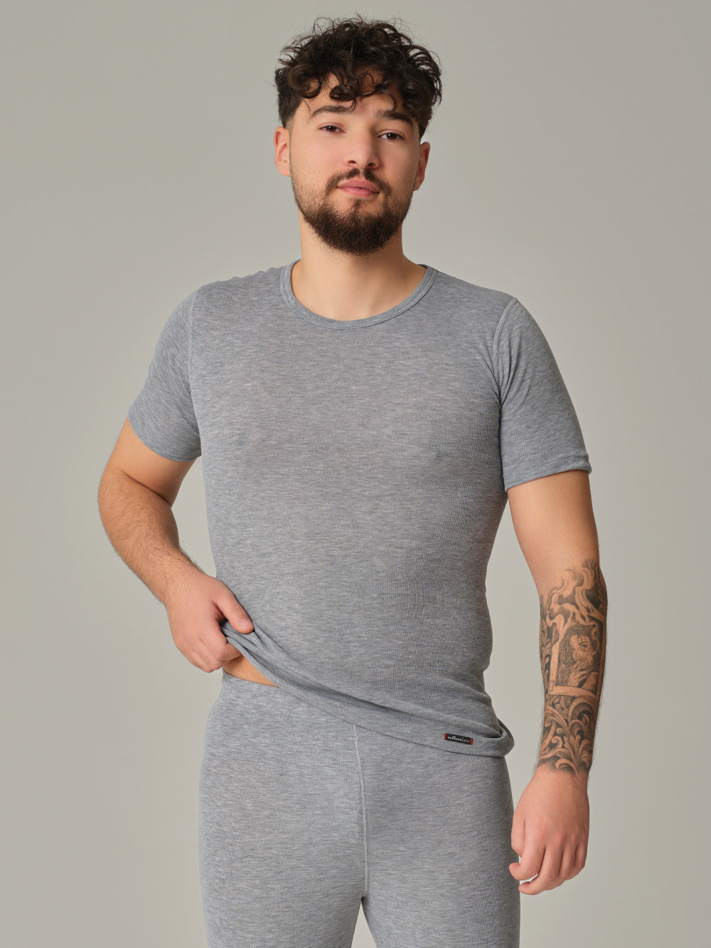 Merinovilla kerrasto unisex lämmin funktiopaita talveen
