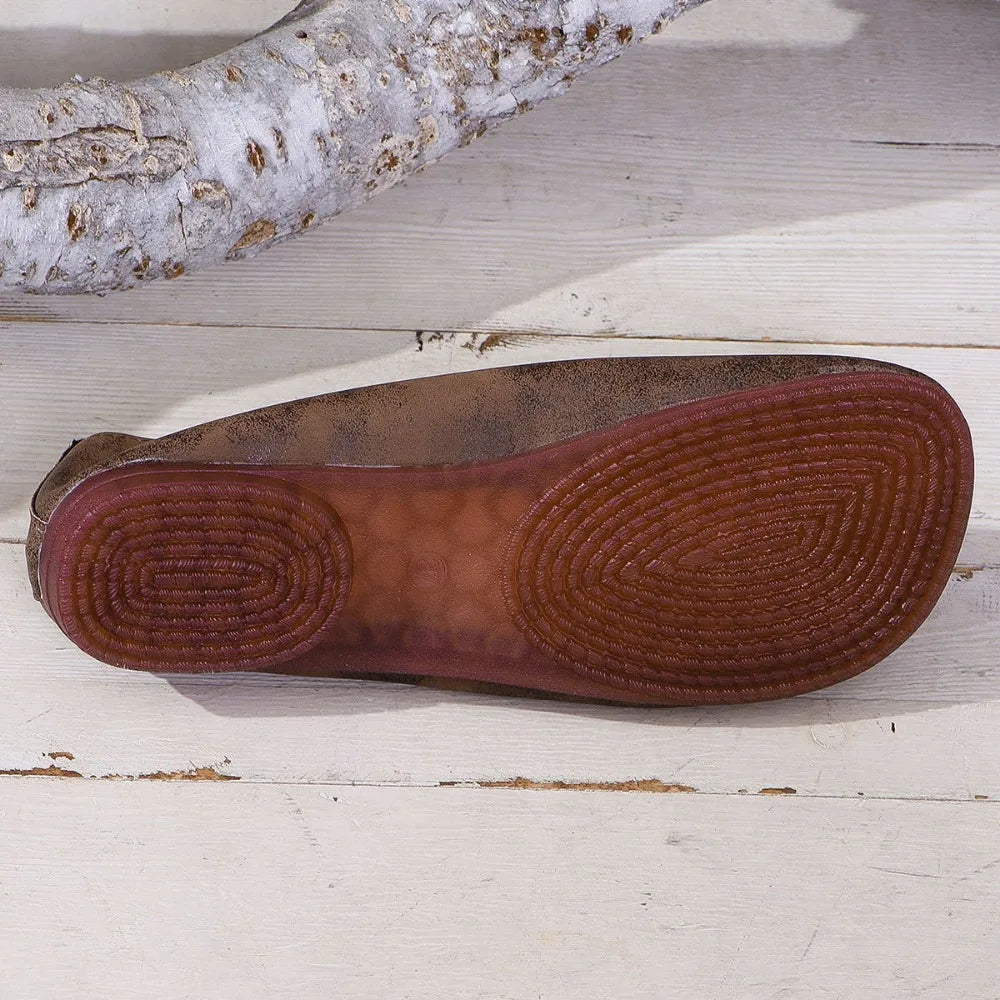Nahka Barefoot Kengät - SERRA️ - Mukavuus - Luonnollisuus-kengät-EmiyoSuomi