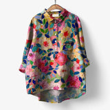 Jane | Tyylikäs graafisesti painettu paita vivano-warszawa