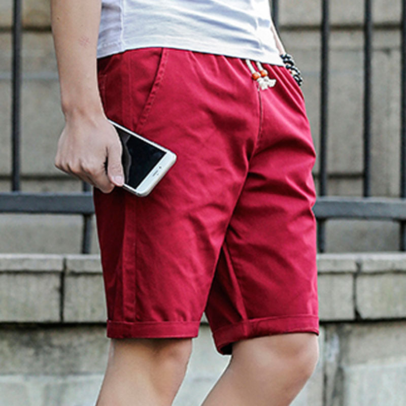 Miesten Rentoshortsit - Hengittävä Materiaali - Mukavuus-Herre casual shorts-EmiyoSuomi