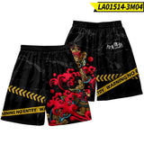 Rantalahkeet Miehille - Possumotiivi - Trendikkäät-Miesten shortsit-EmiyoSuomi