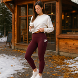 Dame varme formende leggings – foret og elastiske