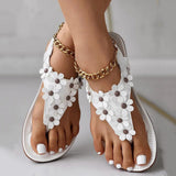 Naisten - Raikkaat Muodikkaat Kukka Sandalet - Mukavaa Materiaalia - Tyylikkäät Kesäkenkä-Sandaalit-EmiyoSuomi