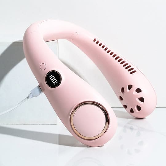 Ladattava Zoe Kaulatuuletin-***Rechargeable Zoe Neck Fan-EmiyoSuomi