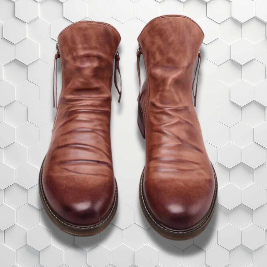 Saappaiden miesten malli - Rentojen nahka