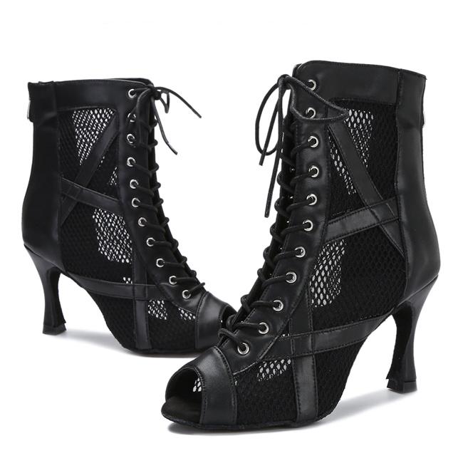 Naisten Keinonahka Korkokengät - Mukautetut Tanssi - Jazz & Salsa-kengät-EmiyoSuomi