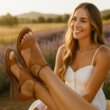 ELOISE - Ortopediset nahkasandaalit - Naisille