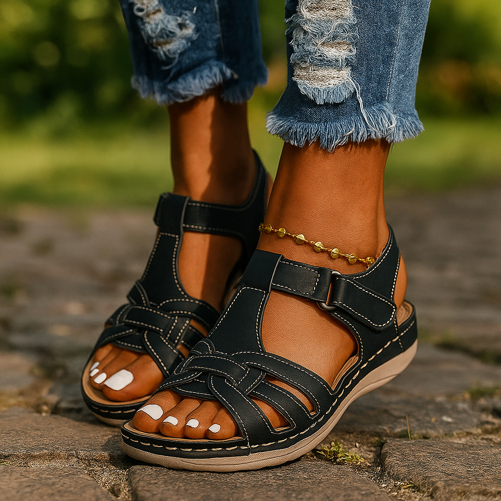 Ursula - Ortopediset nahkasandaalit