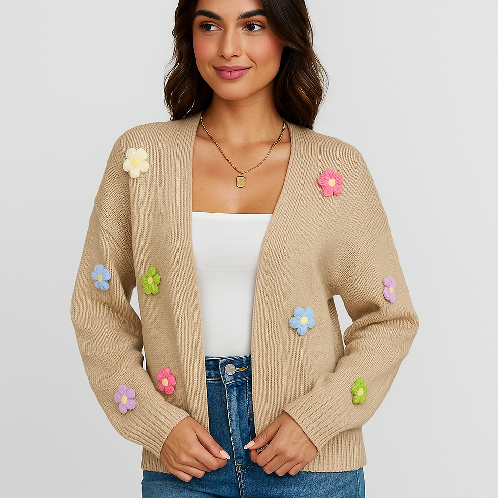 Pitkähihaiset Cardigan - Avoin Etu - Mukavuus & Tyyli