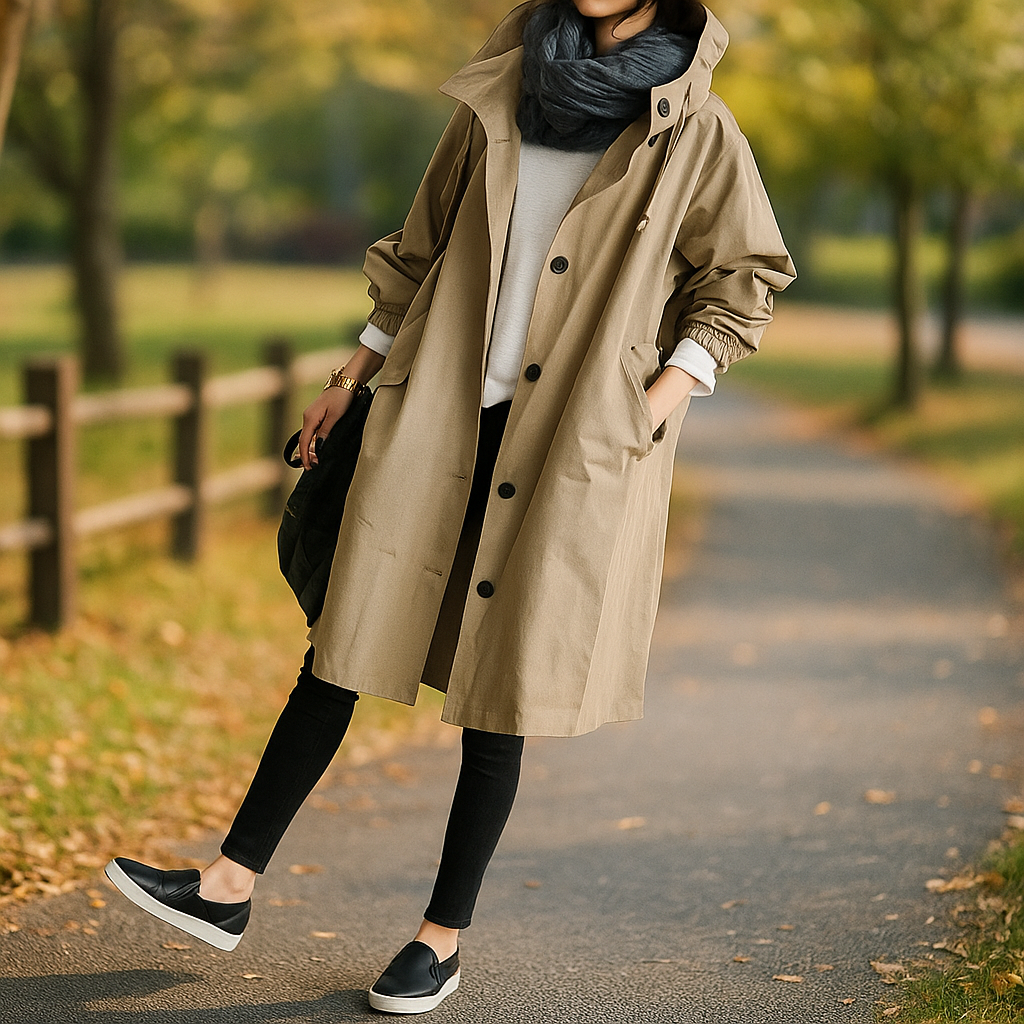 Siena - Tyylikäs Trenchcoat - Ajaton Tyyli - Täydellinen Istuvuus