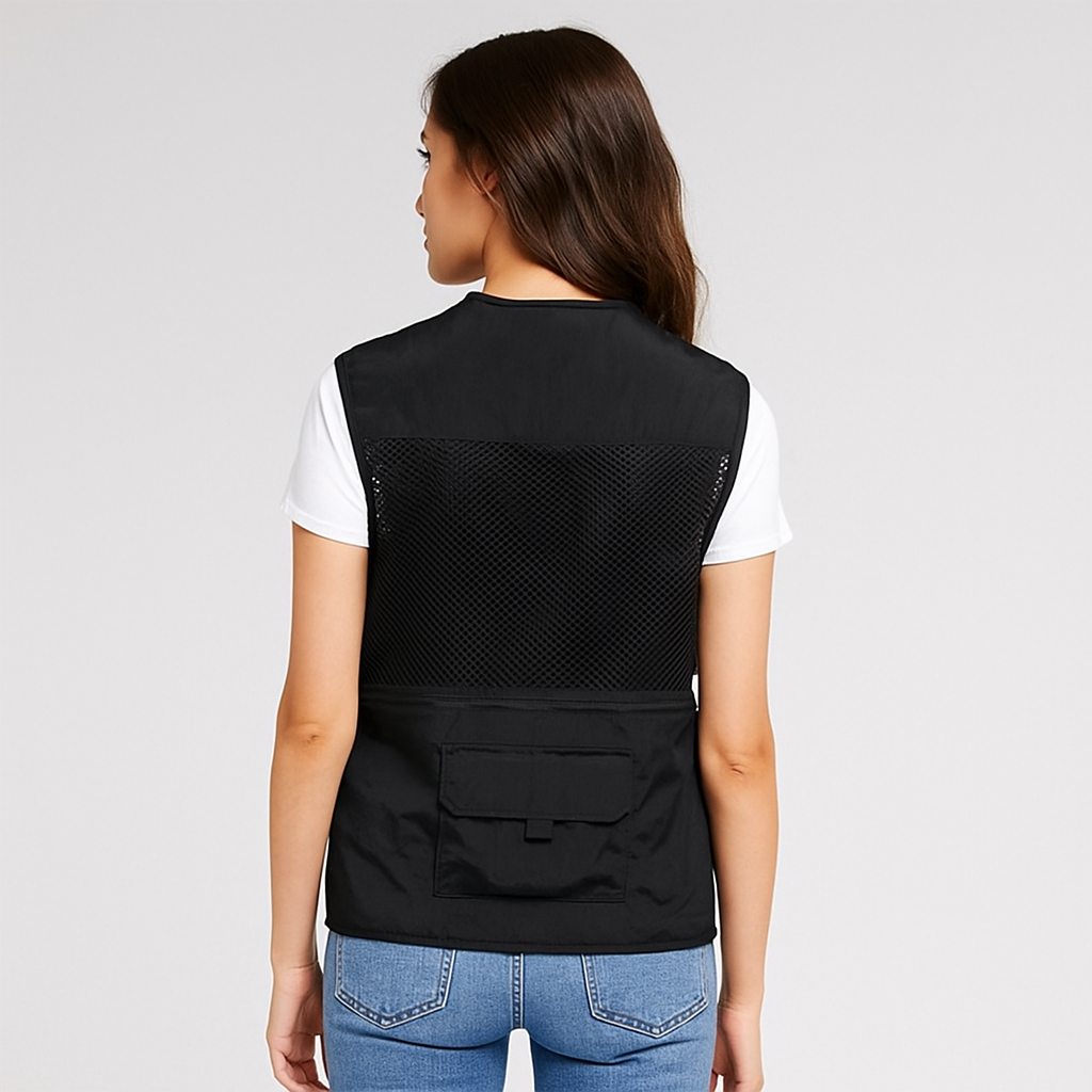 Cargo-vest voor buitengebruik - Meerdere zakken - Duurzaam & praktisch
