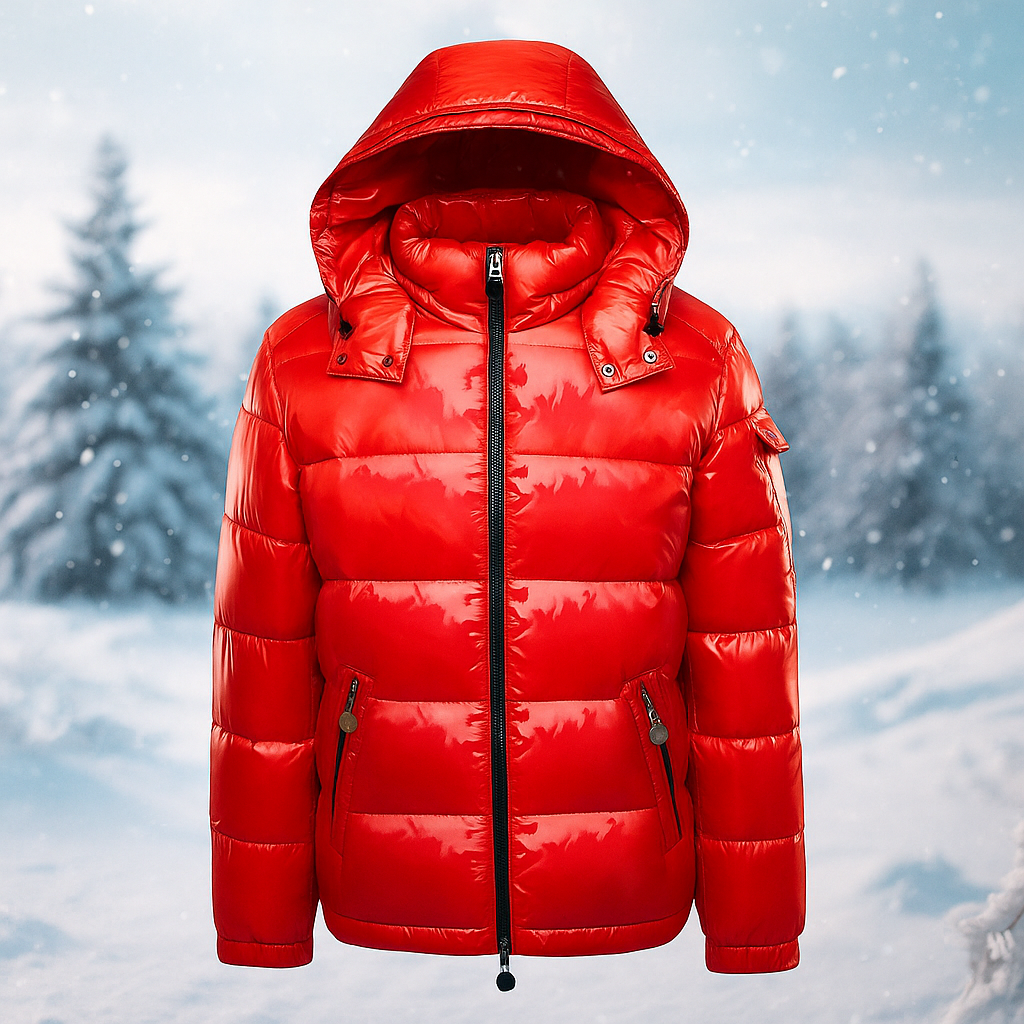 Elegante lange pufferjas Marie - Warm - Stijlvol - Comfortabel