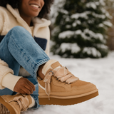 Talvi Nahan Saappaat - Lämpimät Askeleet - Kylmässä