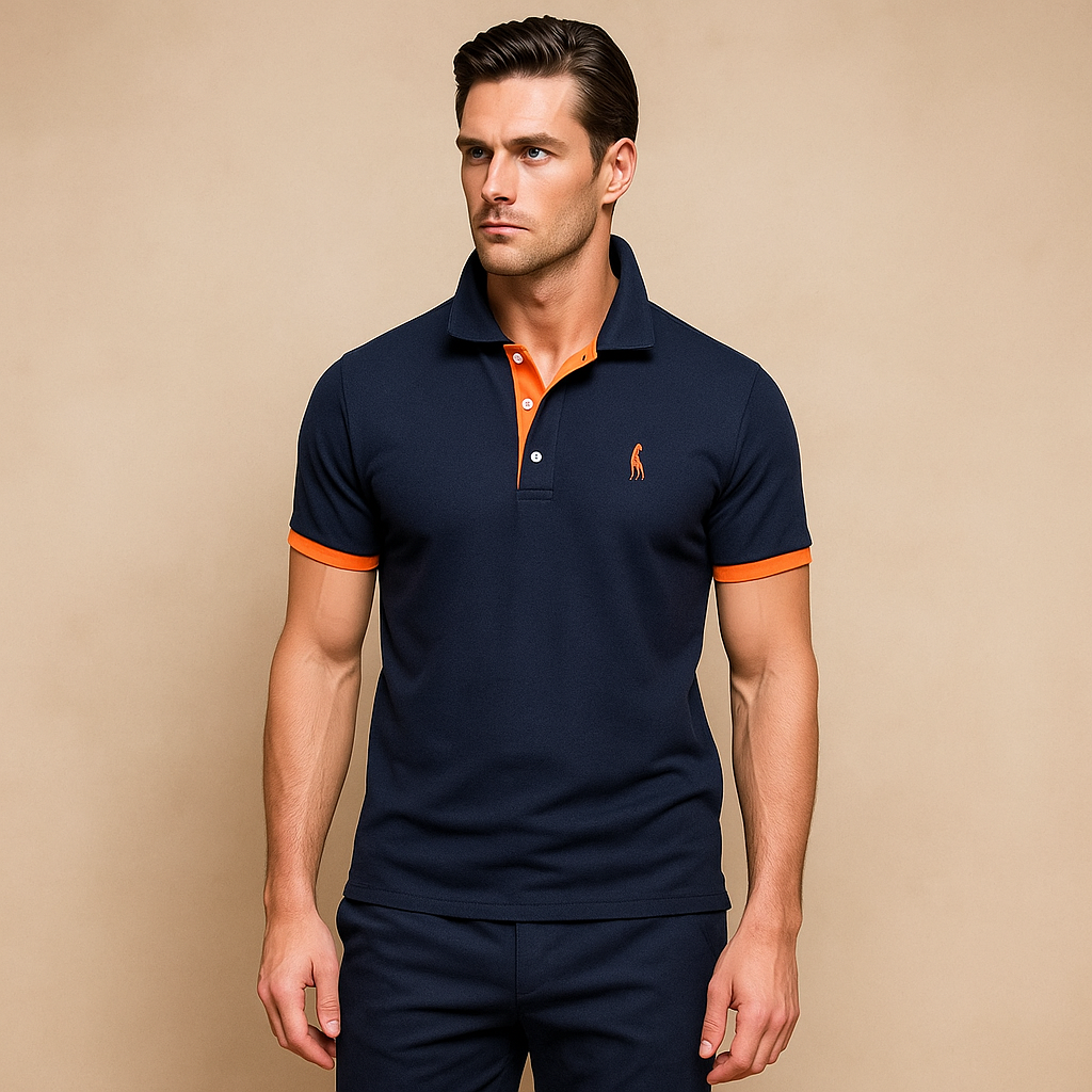 Herre Polo-shirt Klassisk Behagelig Bomuld