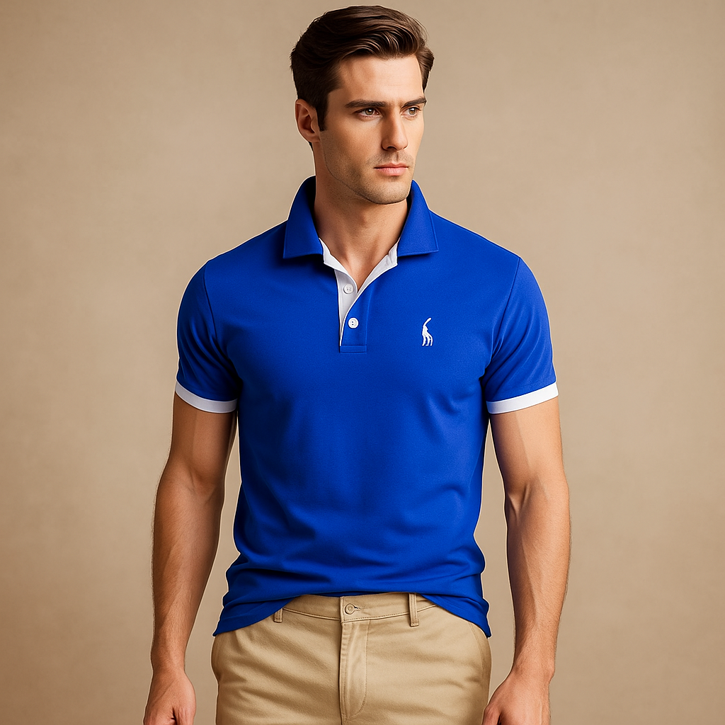 Herre Polo-shirt Klassisk Behagelig Bomuld