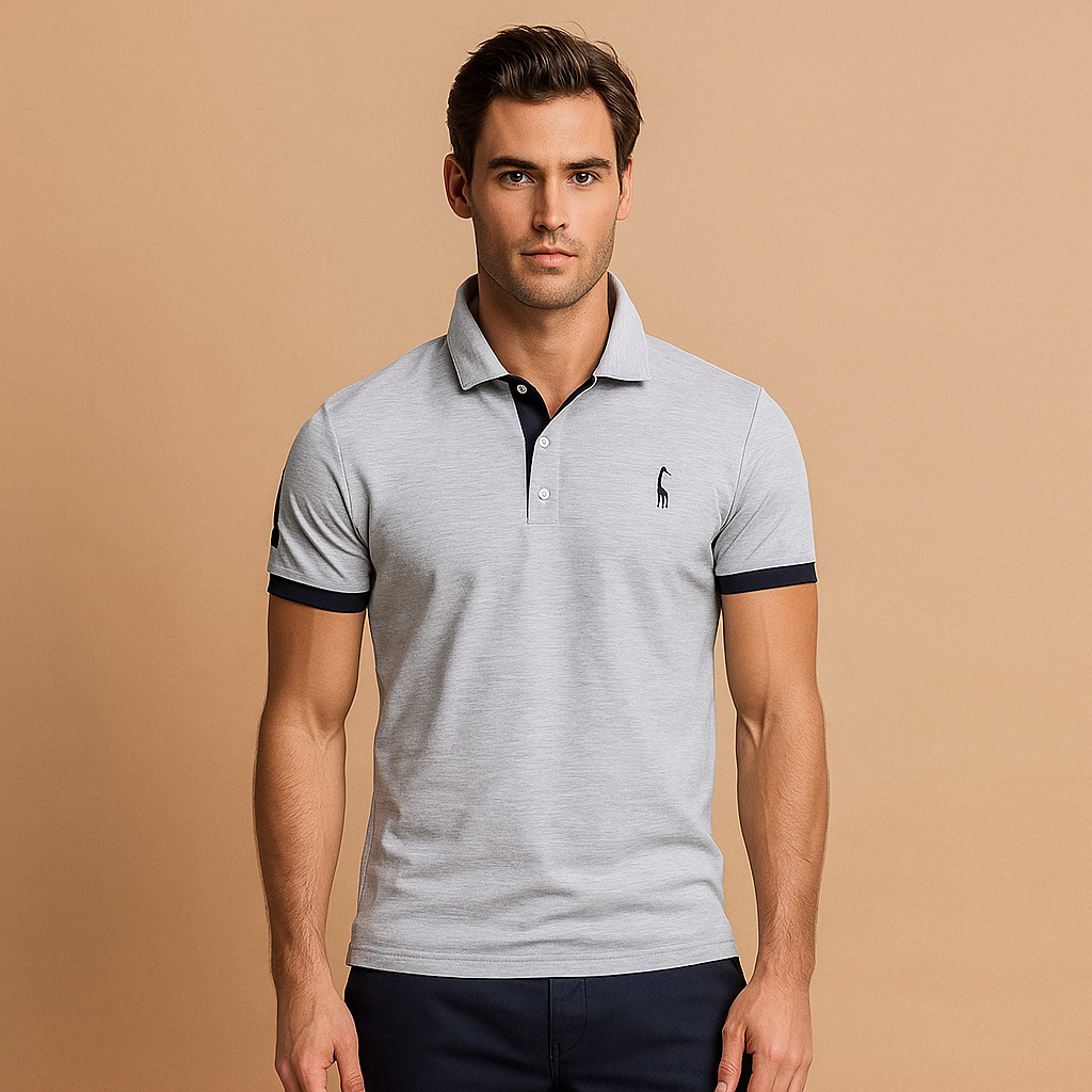 Herre Polo-shirt Klassisk Behagelig Bomuld