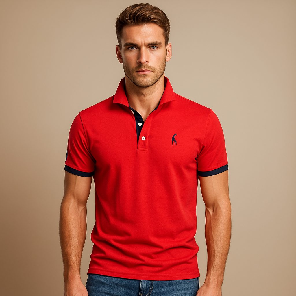 Herre Polo-shirt Klassisk Behagelig Bomuld