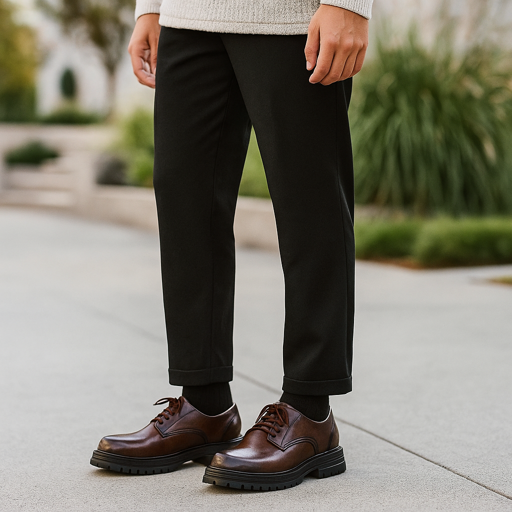Oxford-schoenen – Echt Leer voor Mannen