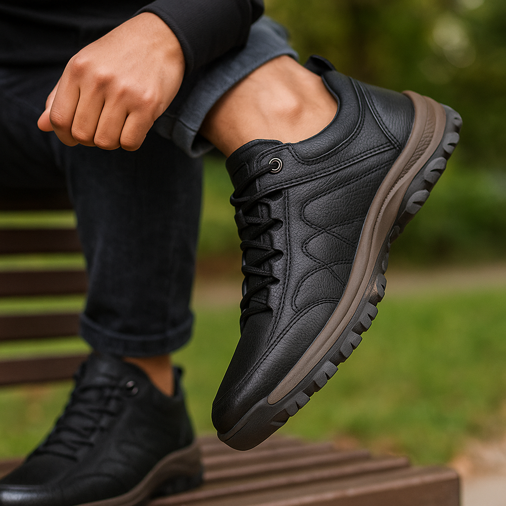 Miesten Nahkakengät – Tyylikkyys ja mukavuus arkeen
