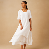 Belle – Kevyt puuvillakerrosmekko