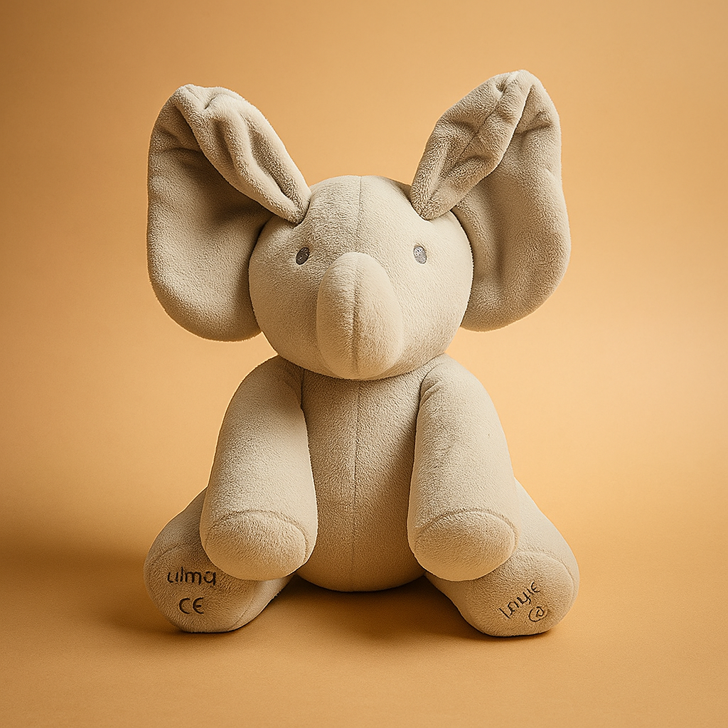 Biboo - Interaktiivinen laulu- ja piiloleikki norsupehmo