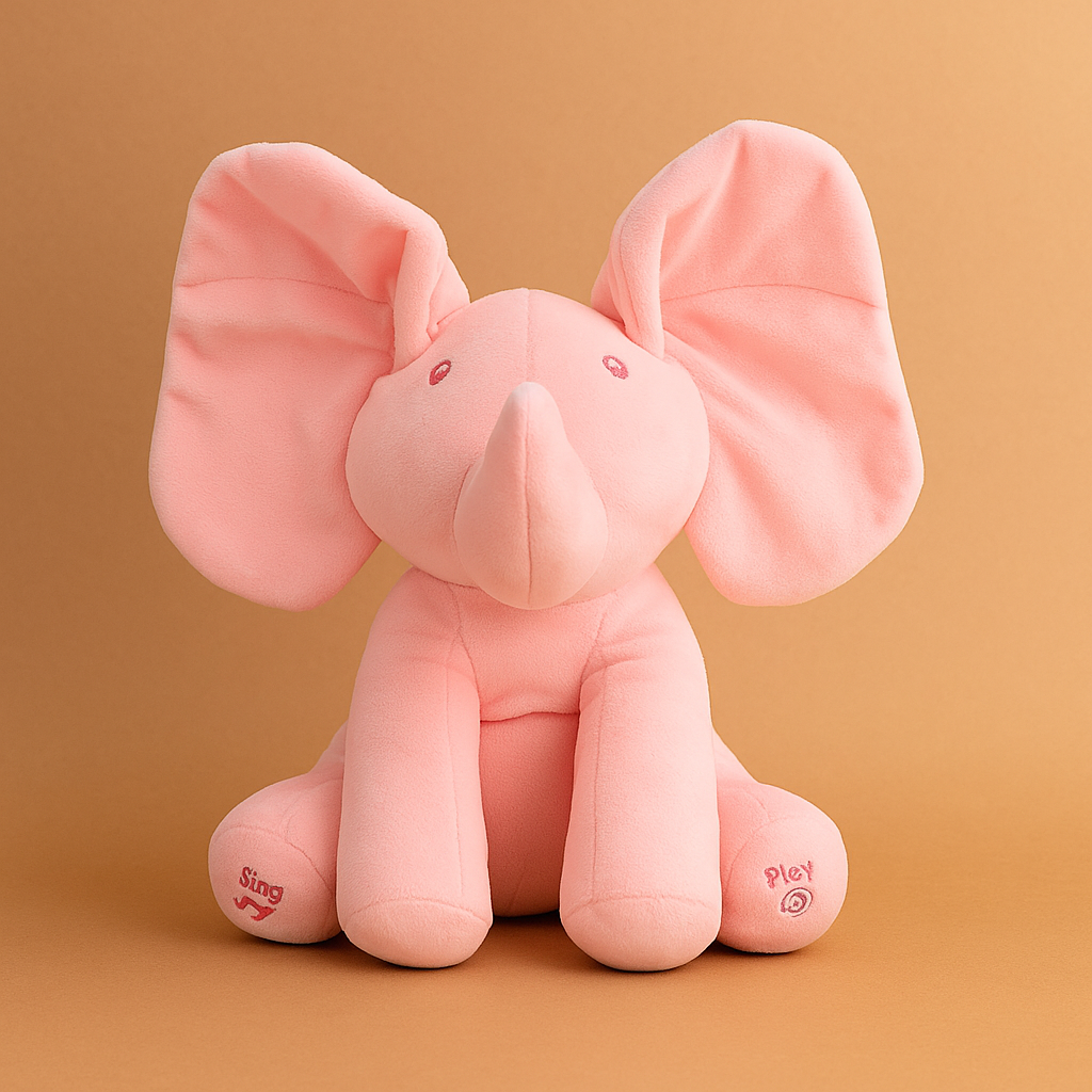 Biboo - Interaktiivinen laulu- ja piiloleikki norsupehmo