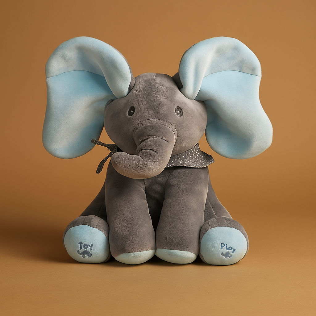 Biboo - Interaktiivinen laulu- ja piiloleikki norsupehmo