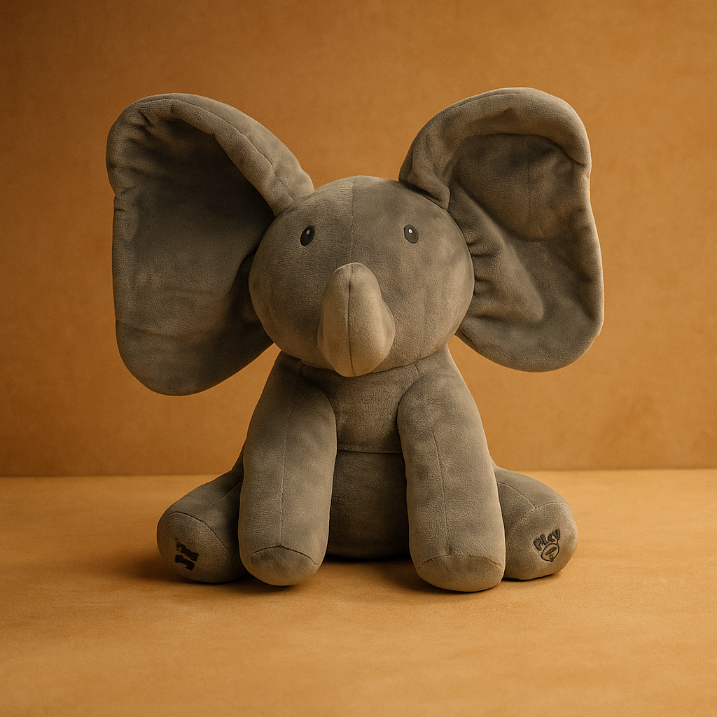 Biboo - Interaktiivinen laulu- ja piiloleikki norsupehmo