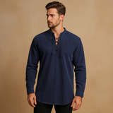 Hanski - Miesten nauhoitettu V-aukkoinen paita