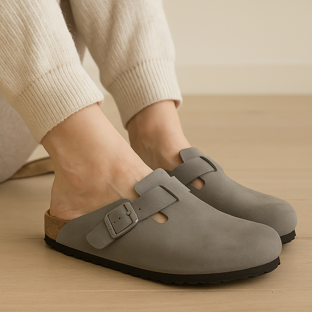 Premium leren unisex Boston-sandalen