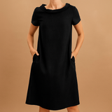 Alinna – Pehmeä pellavamekko taskuilla