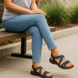 Dames comfortsandalen - licht - antislip - ergonomisch