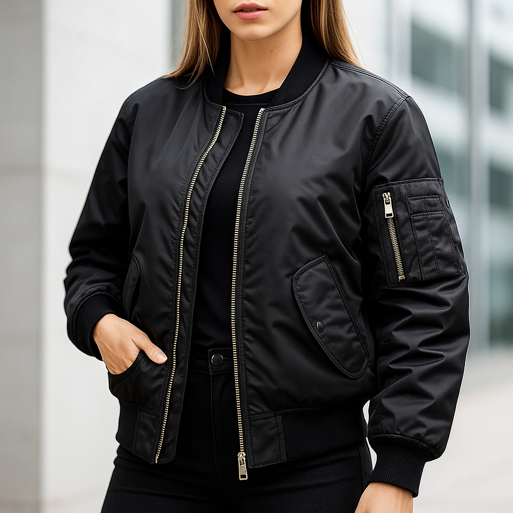 Daphne - Unisex MA-1 Bomber-takki - Klassinen - Kevyt - Lämmin