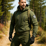 Tactische set voor mannen - waterdichte jas - multitaskbroek