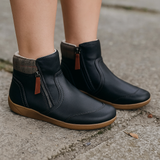 Dames orthopedische laarzen - waterdicht leer - anatomische zool