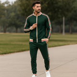 Fin - Heren gestreept sportpak - Ademend trainingspak