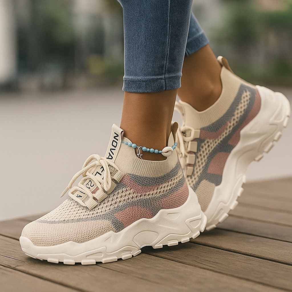 Baskets NovaFlex - Ademend sneakers - Dikke zool