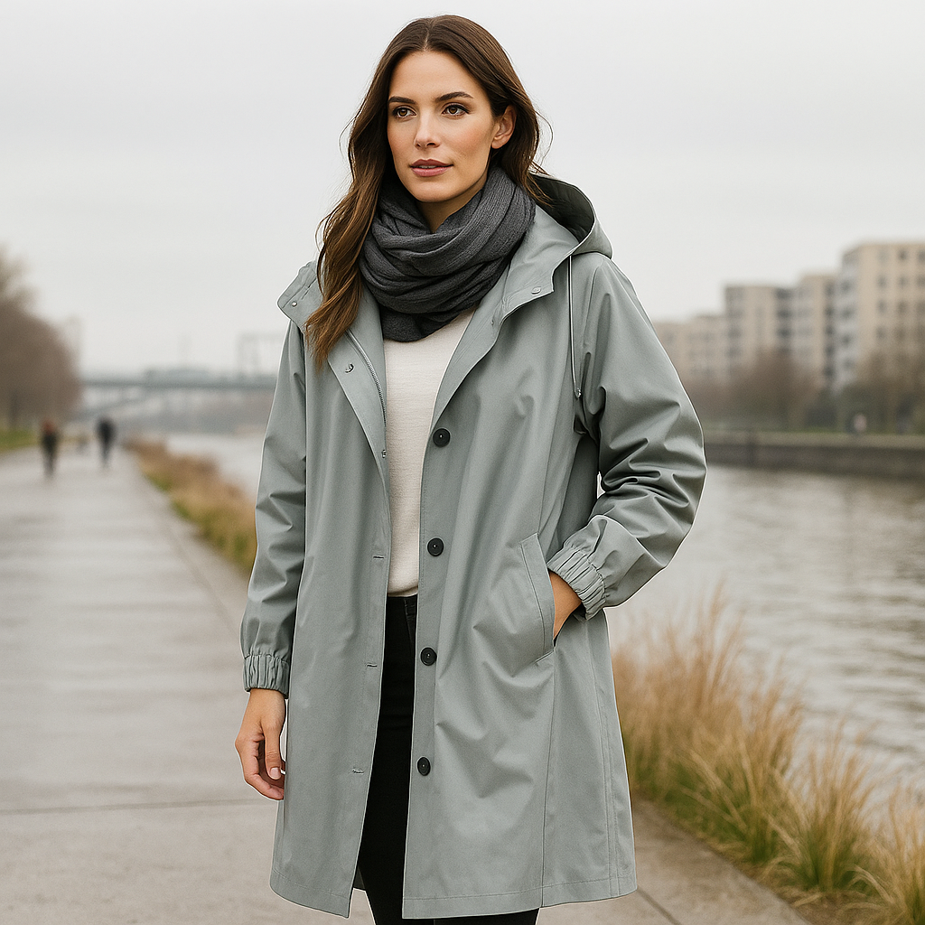 Simona Waterdichte Trenchcoat - Stijlvol - Functioneel - Comfortabel