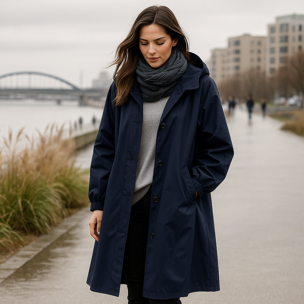 Simona Waterdichte Trenchcoat - Stijlvol - Functioneel - Comfortabel