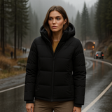 Stilla - Meget varm vinterjakke med aftagelig hætte