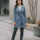 Dames strak zittend dubbelrijig jasje - Elegant model - Stijlvol ontwerp