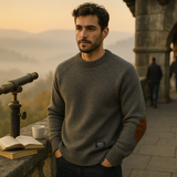 Lämmin miesten neule - klassiset värit