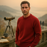 Lämmin miesten neule - klassiset värit