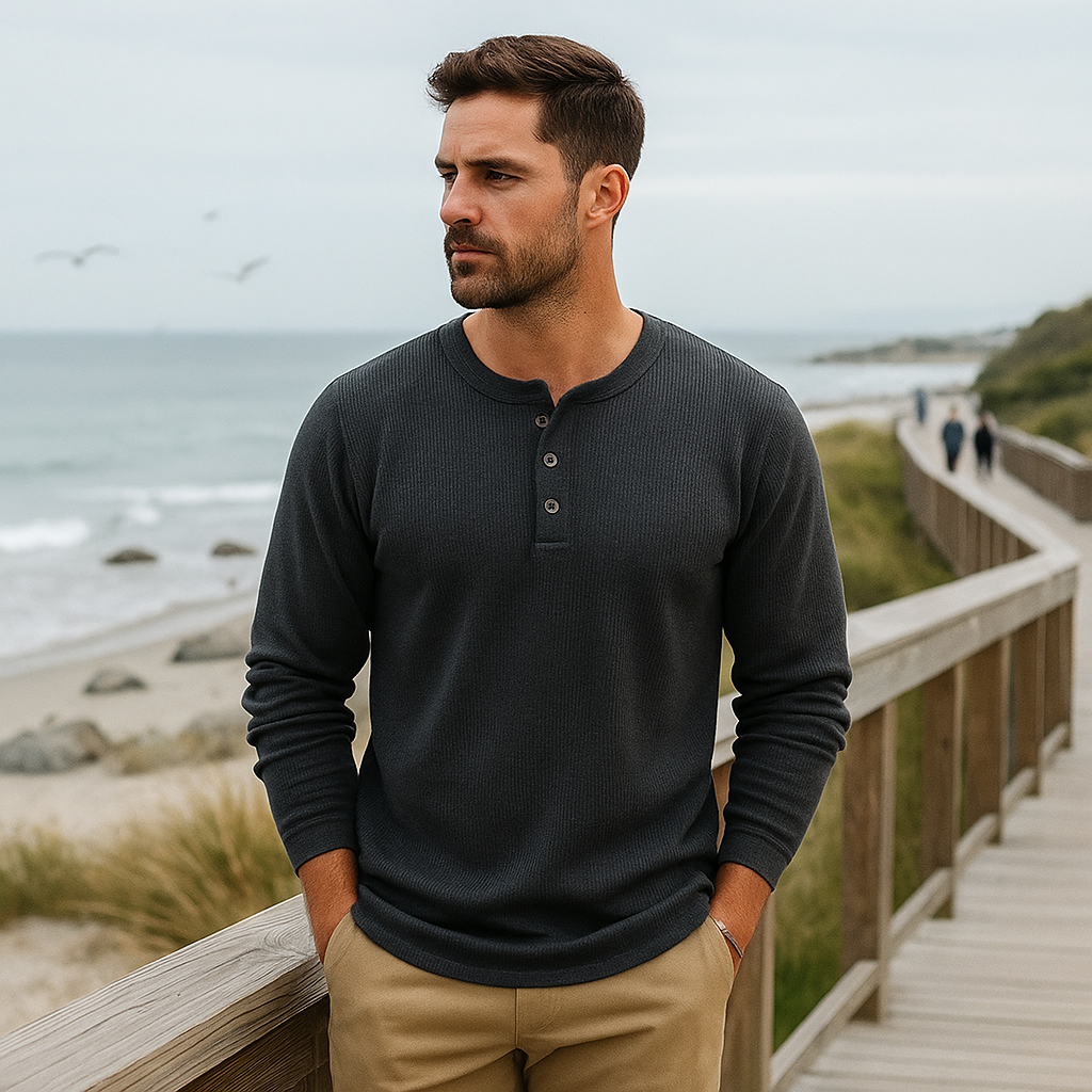 Klassinen miesten neule - pitkähiha