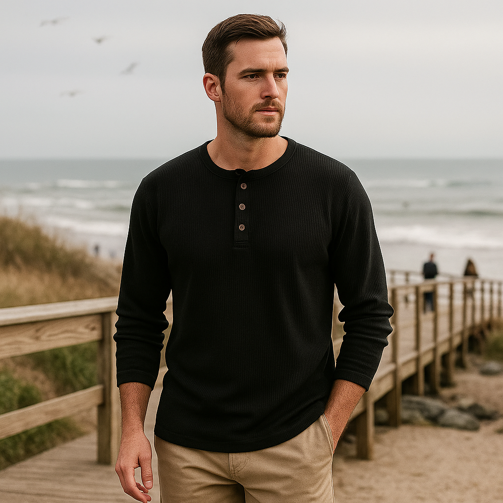 Klassinen miesten neule - pitkähiha