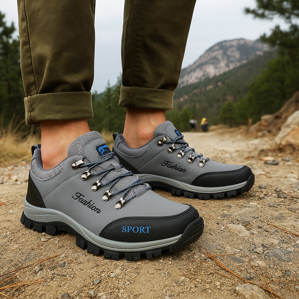 남성용 방수 등산화 - 트레킹화