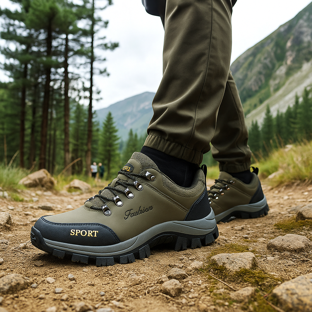 남성용 방수 등산화 - 트레킹화