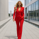 Amber - miesten kolmiosainen puku - takki - housut - liivi