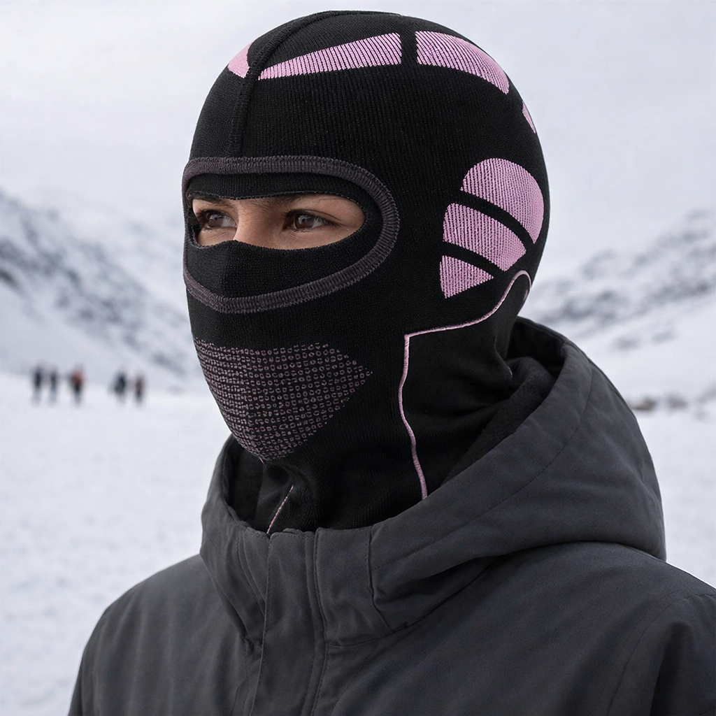 Unisex Thermal Full-Face Balaclava - tuulenkestäviin talviurheiluihin
